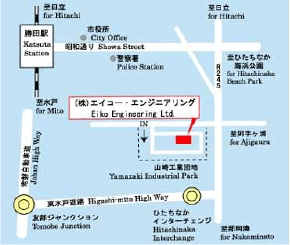 Ibaraki Office Map